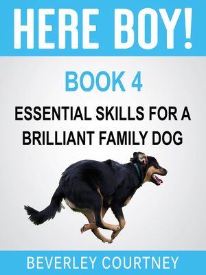 cover image of Here Boy! Essential Skills for a Brilliant Family Dog, Book 4
